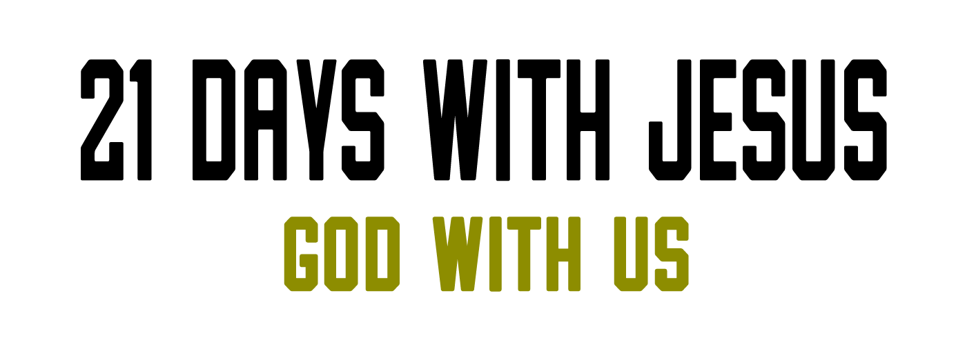 21 Days with Jesus home.